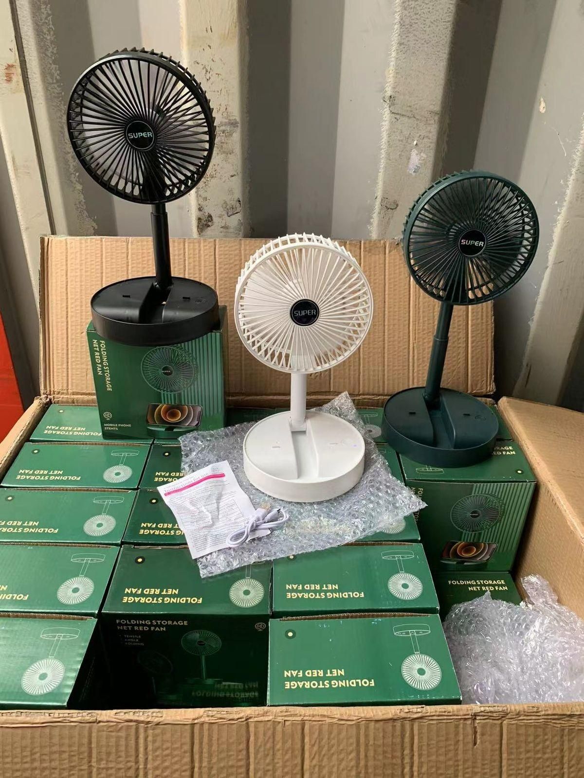 Powerful Rechargeable High Speed Table Desk Fan - Premium  from Mystical9 - Just Rs 850 /- Shop now at Mystical9.com