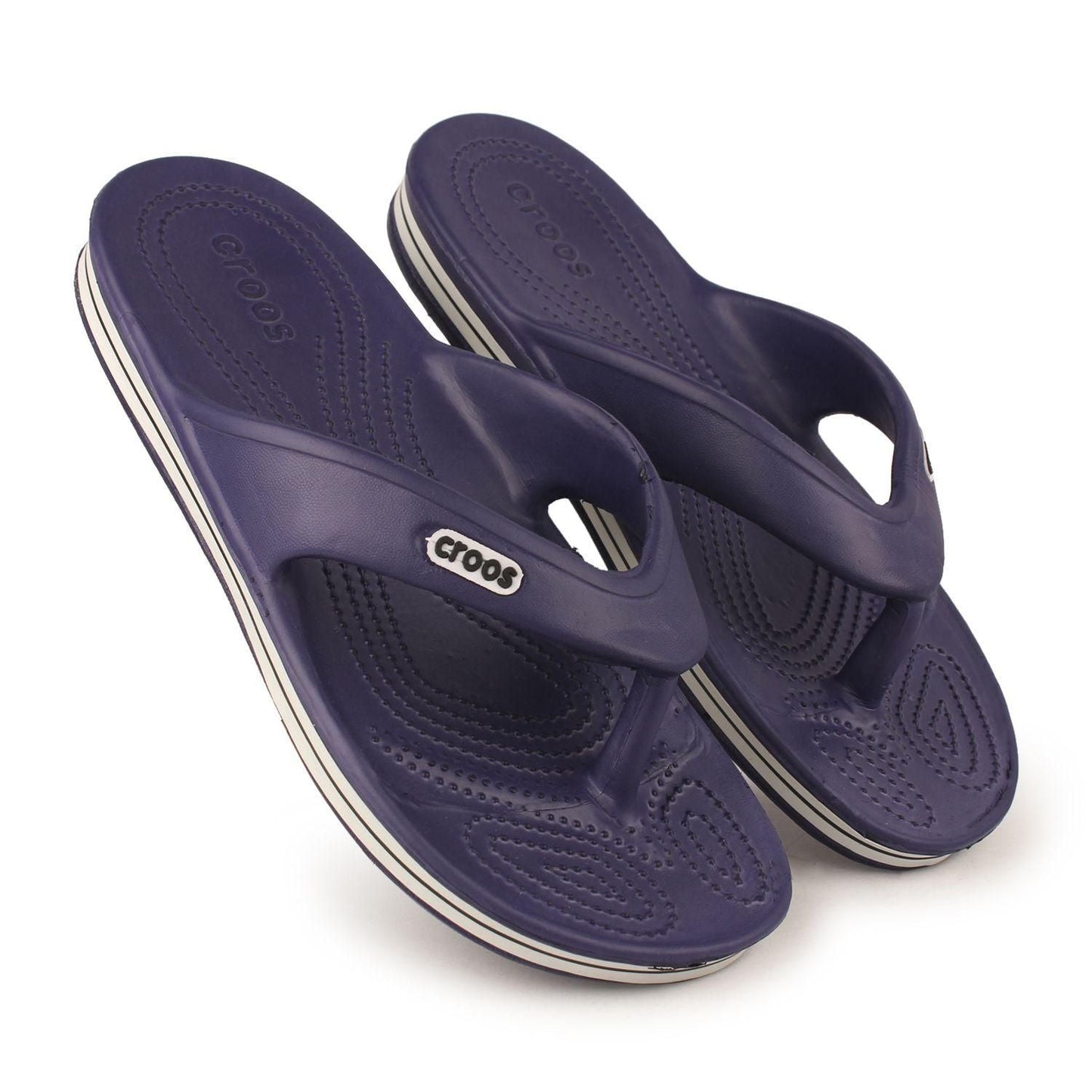 Richale Fashionable Cross T-Shape Slippers for Men - Premium  from Mystical9 - Just Rs 675 /- Shop now at Mystical9.com