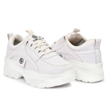 white sneaker for womens - Premium  from Mystical9 - Just Rs 875 /- Shop now at Mystical9.com