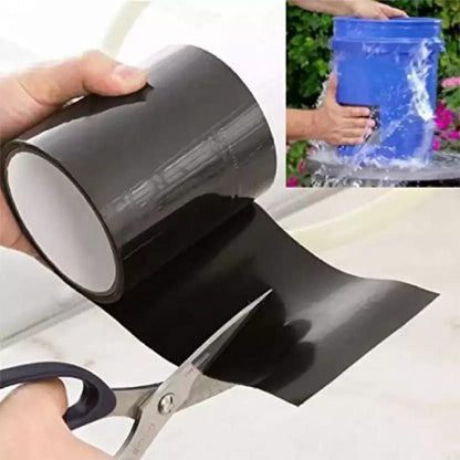 Water Leak Rubberized Waterproof Seal Flex Tape - Premium  from Mystical9 - Just Rs 600 /- Shop now at Mystical9.com