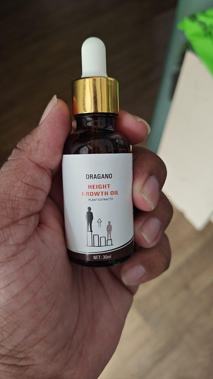 Oragano height Growth Oil (Pack of 2) - Premium  from Mystical9 - Just Rs 600 /- Shop now at Mystical9.com