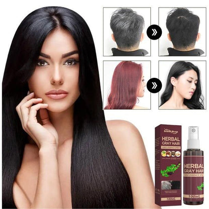 Herbal White to Black Black Hair Serum - Premium  from Mystical9 - Just Rs 600 /- Shop now at Mystical9.com