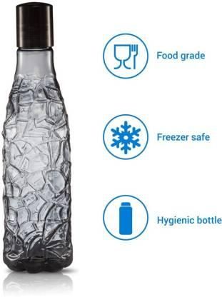 Bottles-Frekich New Create Design Plastic For Office Use, Kitchen Use, Water Bottle 1000 Ml Bottle (Pack of 3) - Premium  from Mystical9 - Just Rs 600 /- Shop now at Mystical9.com