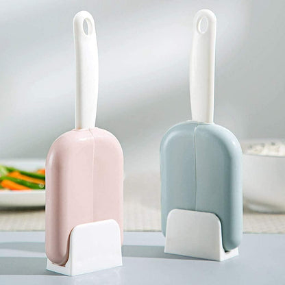 Stand-Up Rice Spoon-Automatic Opening And Closing Stand-Up Rice Spoon(Pack of 1) - Premium  from Mystical9 - Just Rs 619 /- Shop now at Mystical9.com