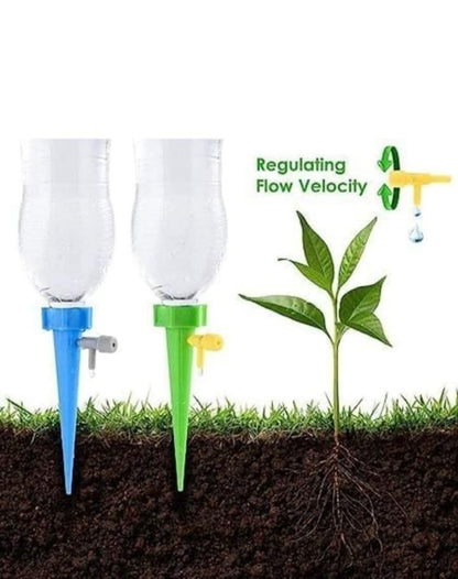 Self Watering Spikes Adjustable Pack of 2 - Premium  from Mystical9 - Just Rs 530 /- Shop now at Mystical9.com