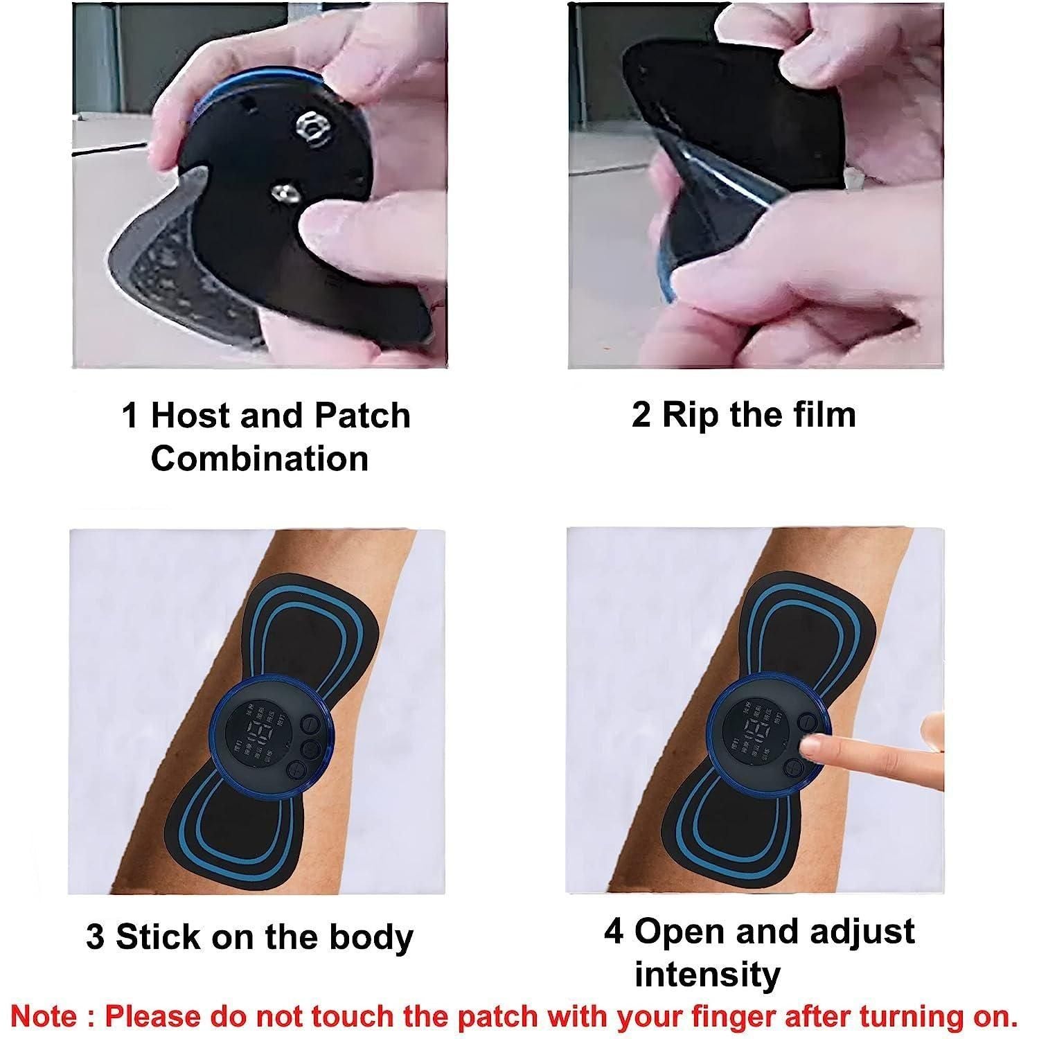 Reusable EMS Bioelectric Acupoints Massager Pad - Premium  from Mystical9 - Just Rs 620 /- Shop now at Mystical9.com