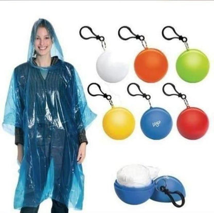 Unisex Waterproof Disposable Portable Raincoat (Random Color) - Premium  from Mystical9 - Just Rs 600 /- Shop now at Mystical9.com