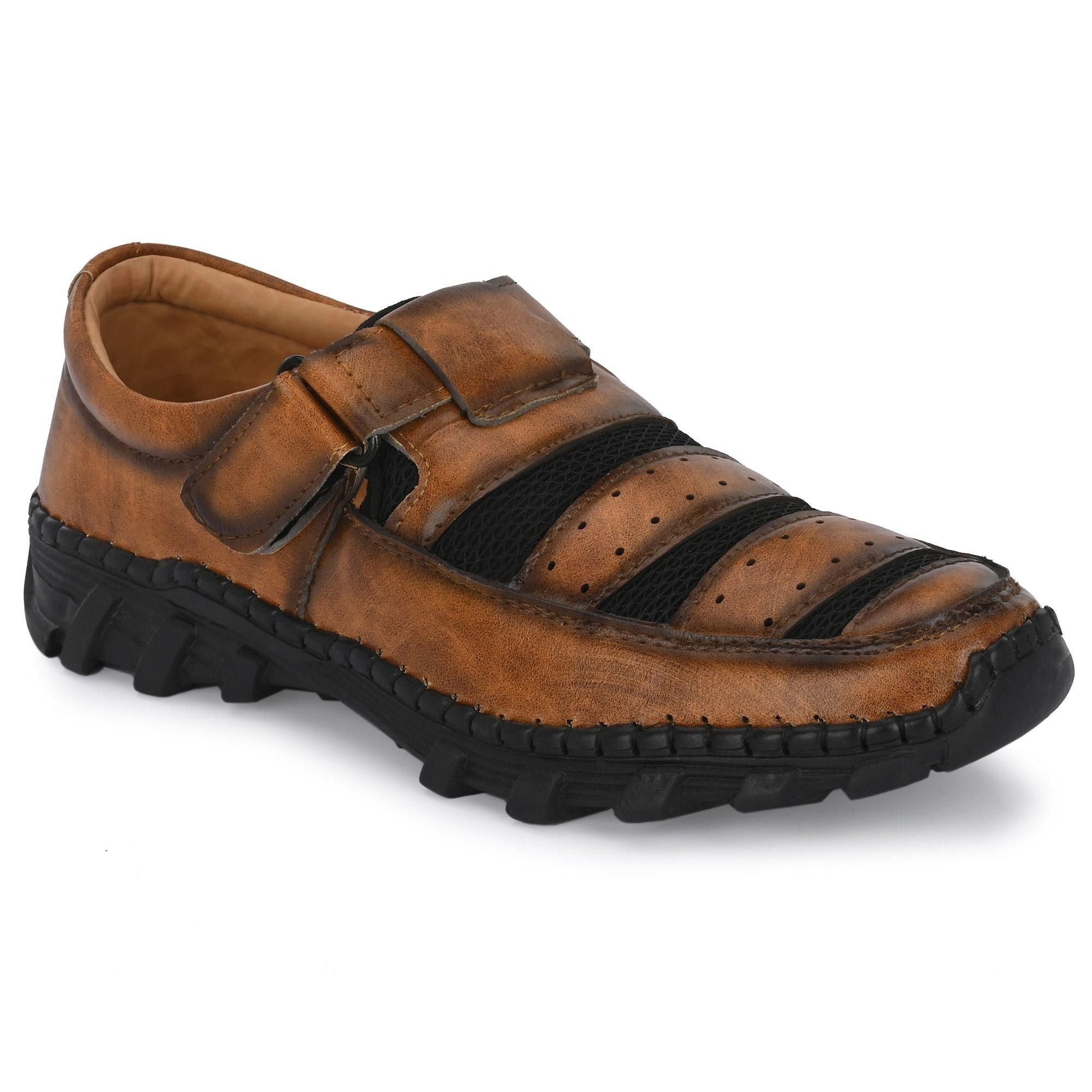 Men's Casual Roman Style Sandals - Premium  from Mystical9 - Just Rs 930 /- Shop now at Mystical9.com