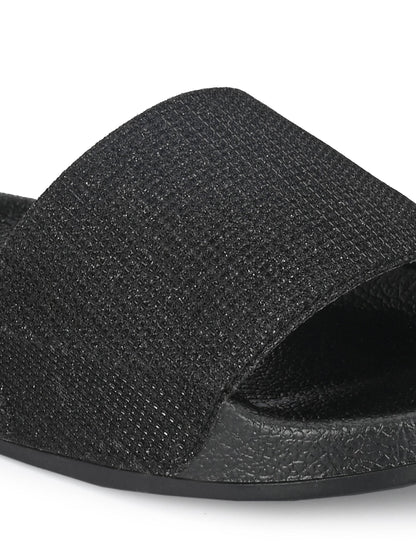 BUCIK Women's Synthetic Leather Slip-On Casual Sliders - Premium  from Mystical9 - Just Rs 900 /- Shop now at Mystical9.com