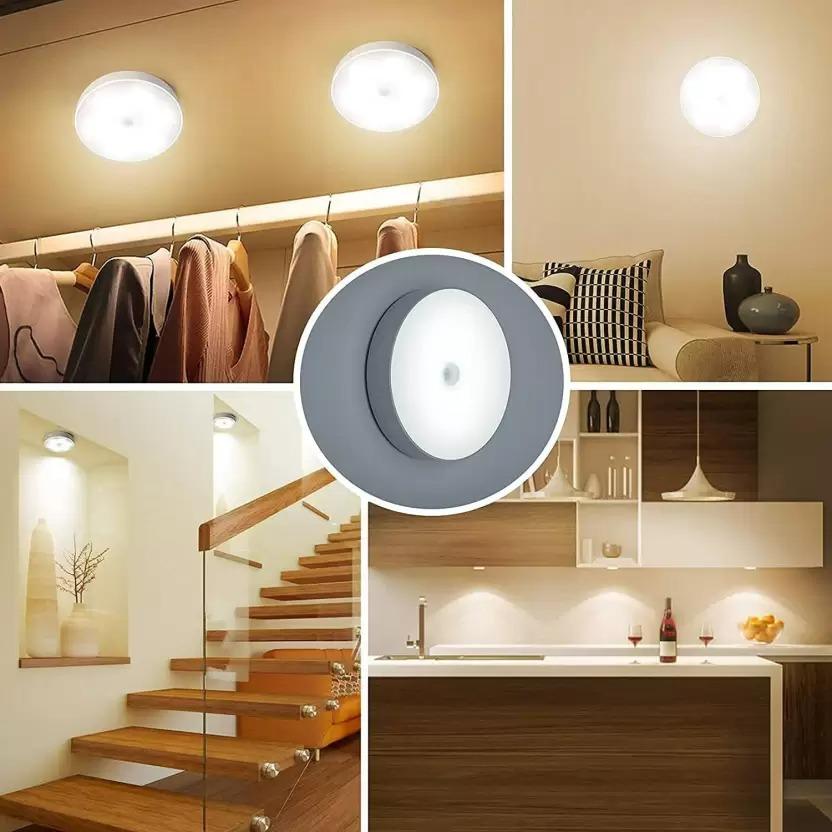 Motion Sensor Light for Home with USB Charging Wireless Self Adhesive LED Night Light - Premium  from Mystical9 - Just Rs 650 /- Shop now at Mystical9.com