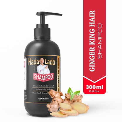 Ginger Anti-hair Loss Shampoo 300ml - Premium  from Mystical9 - Just Rs 600 /- Shop now at Mystical9.com