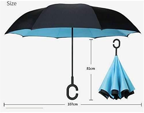 Double Layer Inverted Reversible Umbrella (Multicolor) - Premium  from Mystical9 - Just Rs 850 /- Shop now at Mystical9.com