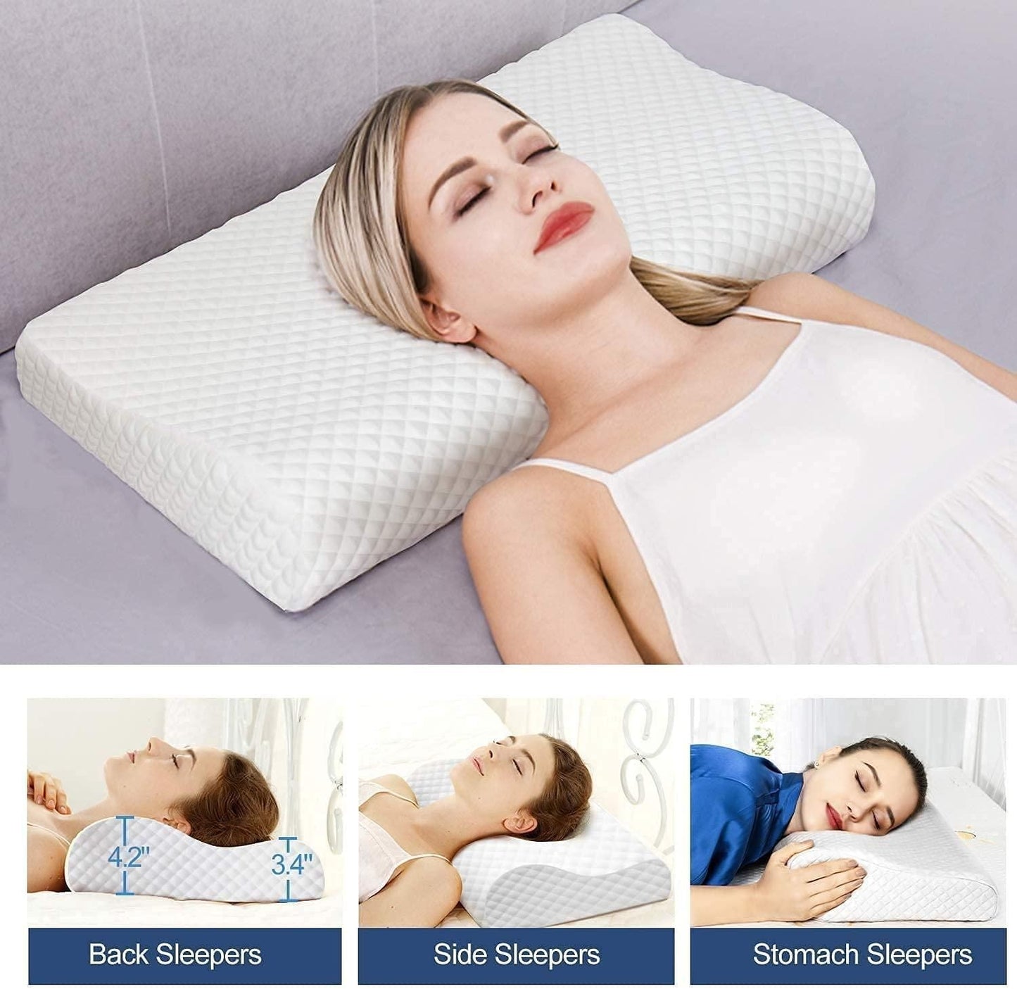 Orthopedic Pillow Neck Slider-Pillow - Premium  from Mystical9 - Just Rs 950 /- Shop now at Mystical9.com