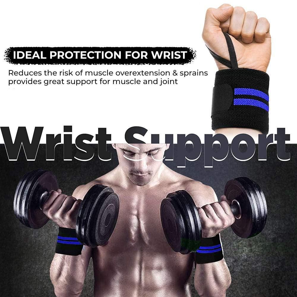 Wrist Supporter for Gym - Premium  from Mystical9 - Just Rs 530 /- Shop now at Mystical9.com