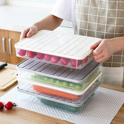 Vegetable Organizer Food Storage Containers (Pack of 3) - Premium  from Mystical9 - Just Rs 750 /- Shop now at Mystical9.com