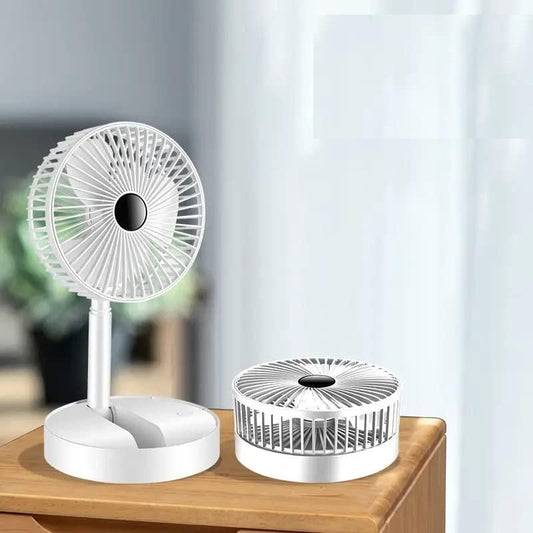 Powerful Rechargeable Table Fan - Premium  from Mystical9 - Just Rs 850 /- Shop now at Mystical9.com