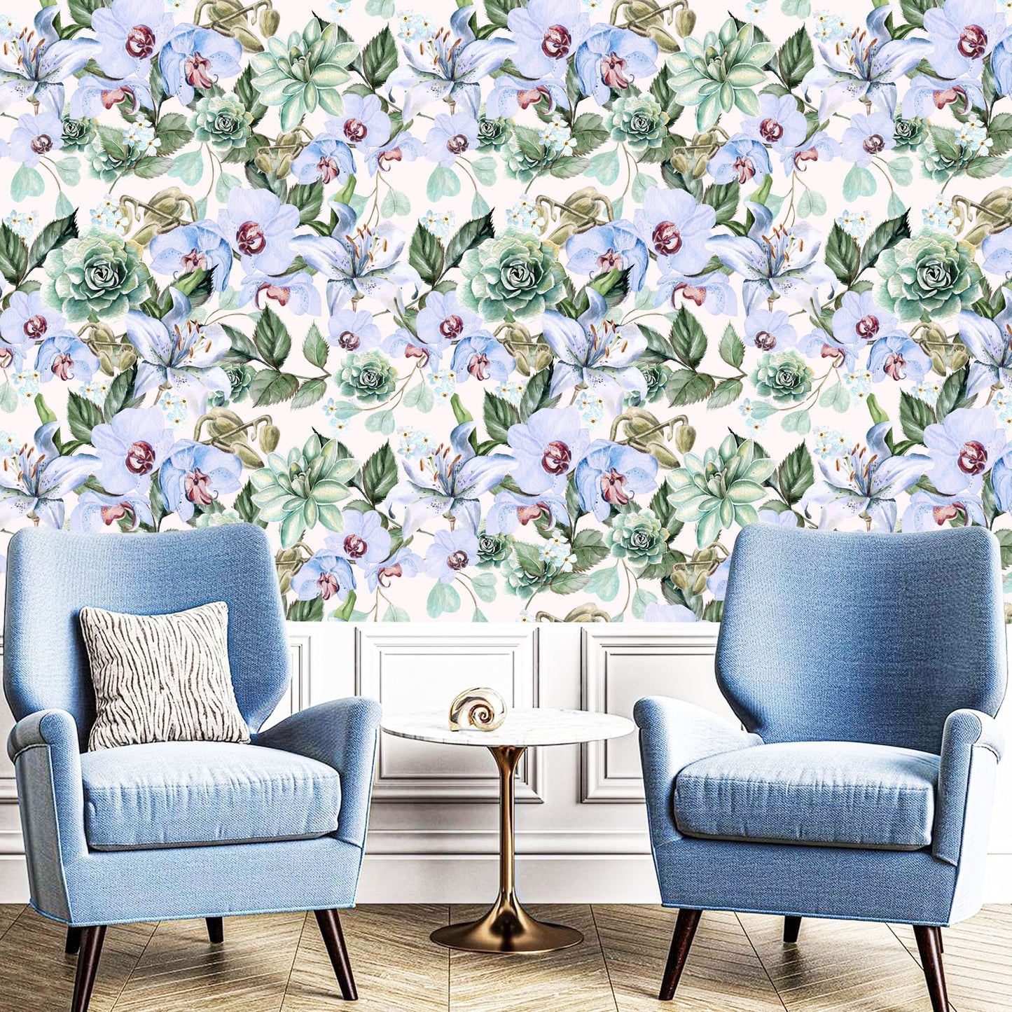 WallDaddy Wallpaper For Wall Self Adhesive Sizee (300x40)Cm Roll Wall Sticker For Home Design Bagicha - Premium  from Mystical9 - Just Rs 655 /- Shop now at Mystical9.com