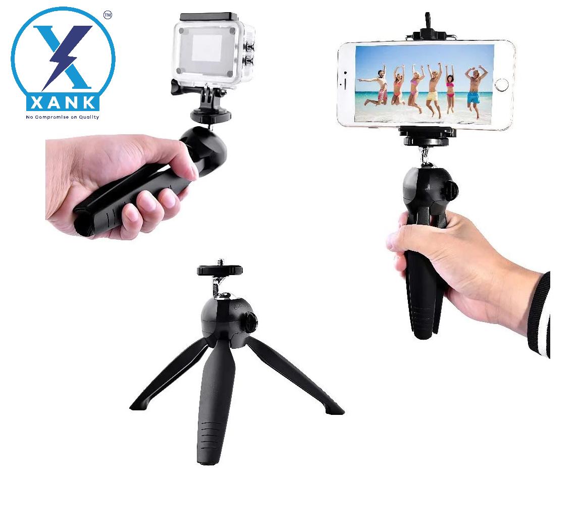 XANK YT-228 Tripod (Black, Supports Up to 1000 g) - Premium  from Mystical9 - Just Rs 600 /- Shop now at Mystical9.com