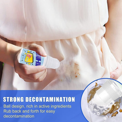 White Cotton Clothes Stain Remover Roll Bead Design - Premium  from Mystical9 - Just Rs 600 /- Shop now at Mystical9.com