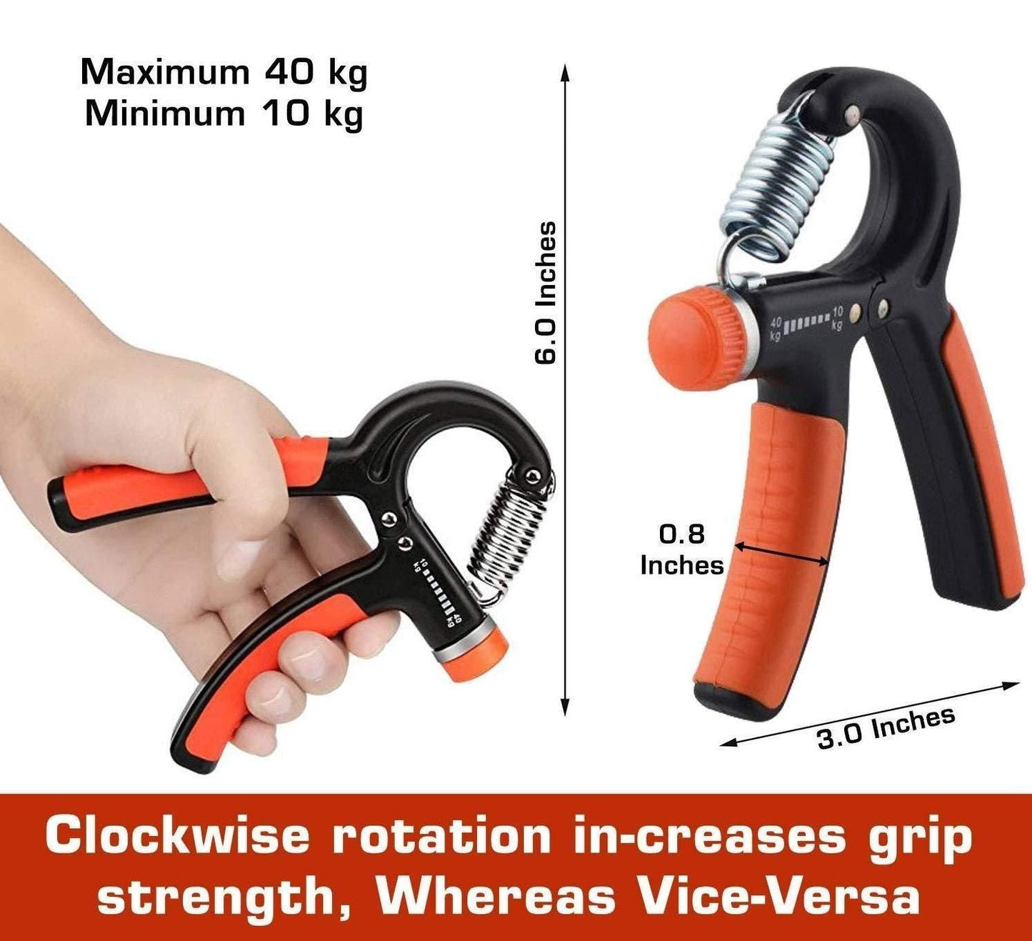 Adjustable Hand Grip Strengthener - Premium  from Mystical9 - Just Rs 600 /- Shop now at Mystical9.com