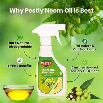 Neem Oil Herbal Antifeedent & Repellent - Premium  from Mystical9 - Just Rs 700 /- Shop now at Mystical9.com