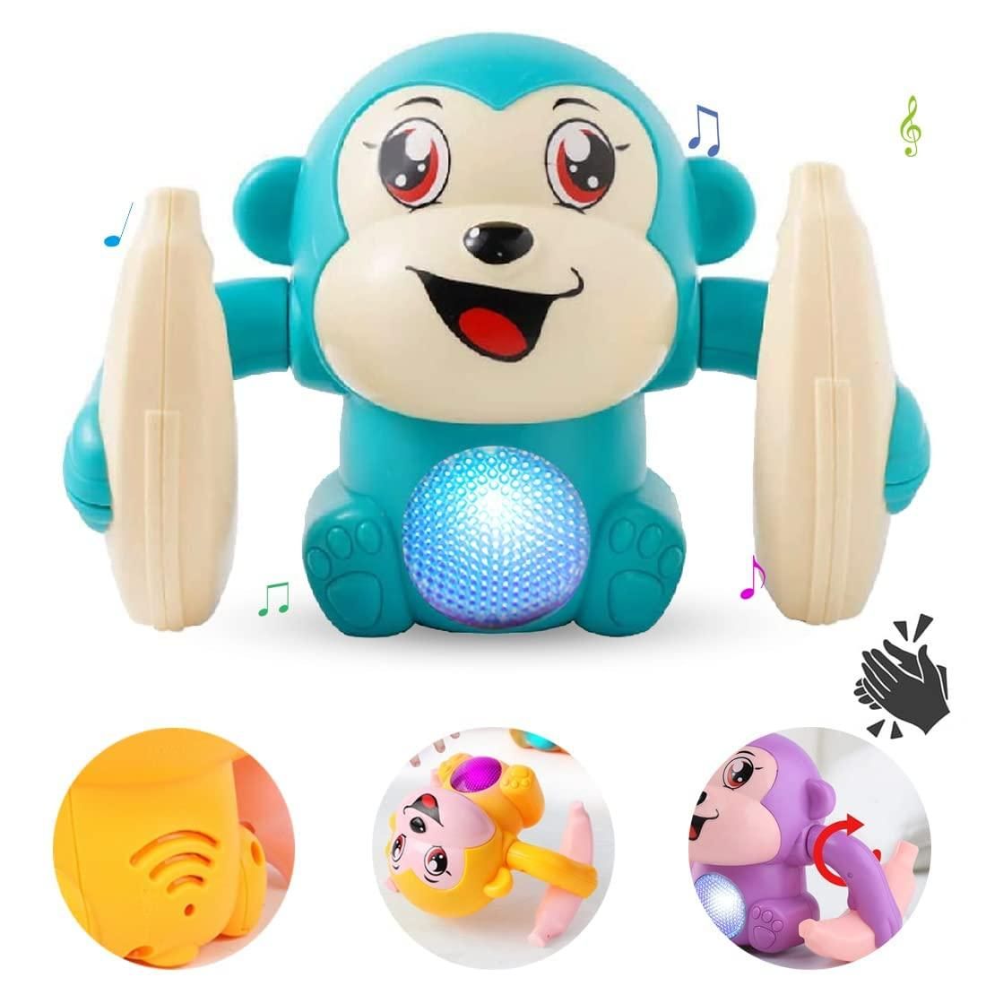 Dancing and Spinning Rolling Doll Tumble Monkey - Premium  from Mystical9 - Just Rs 700 /- Shop now at Mystical9.com