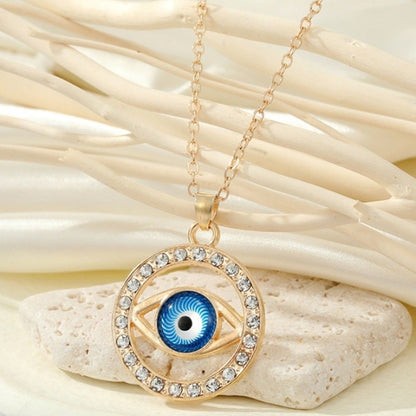 Fashionable EvilEye Stylish Fashion Necklace for Girls & Women - Premium  from Mystical9 - Just Rs 599 /- Shop now at Mystical9.com