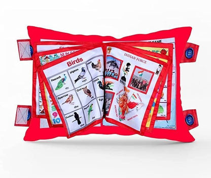 Baby Learning Cushion Pillow Book - Premium  from Mystical9 - Just Rs 800 /- Shop now at Mystical9.com