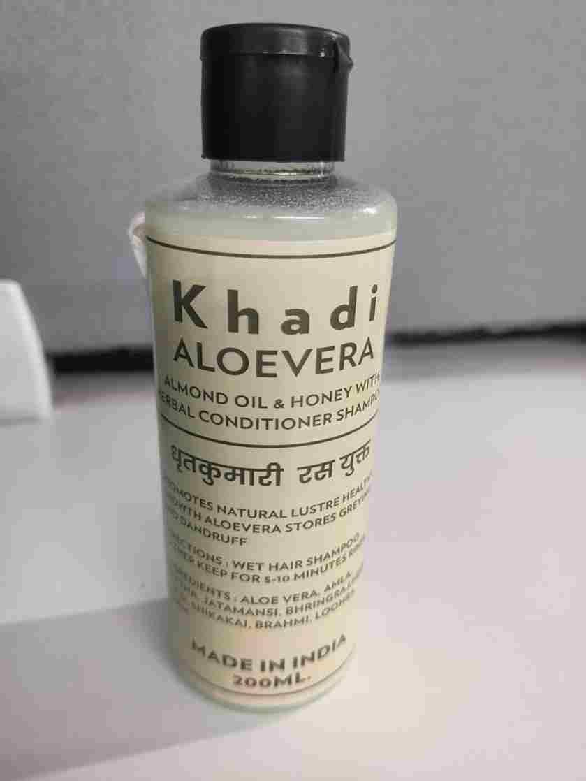 Khadi Herbal Alovera Shampoo With Conditioner - Premium  from Mystical9 - Just Rs 600 /- Shop now at Mystical9.com