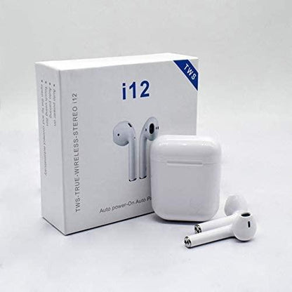 TWS i12 Wireless Bluetooth Earbuds - Premium  from Mystical9 - Just Rs 670 /- Shop now at Mystical9.com