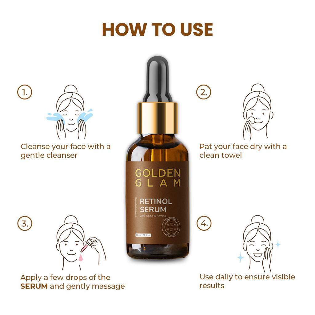 Retinol anti ageing face serum 30ml(Pack of 2) - Premium  from Mystical9 - Just Rs 549 /- Shop now at Mystical9.com