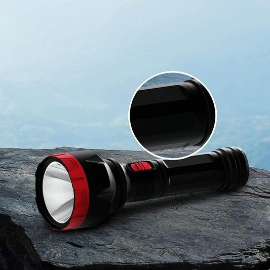 Led Bright Rechargeable Torch (Assorted Color) - Premium  from Mystical9 - Just Rs 550 /- Shop now at Mystical9.com