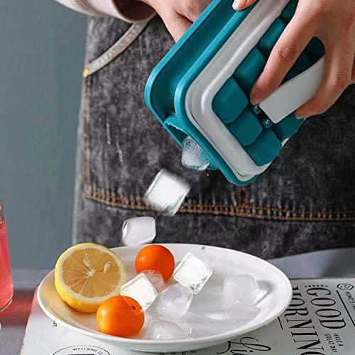 Folding Curling Ice Tray Molds Bar Maker Bag - Premium  from Mystical9 - Just Rs 850 /- Shop now at Mystical9.com