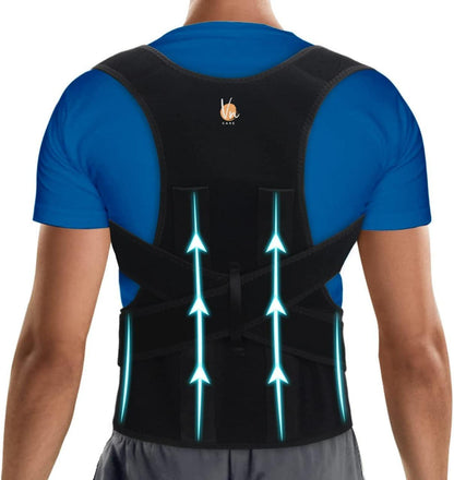 Back & Abdomen Support Pain Relief Posture Corrector Belt - Premium  from Mystical9 - Just Rs 550 /- Shop now at Mystical9.com