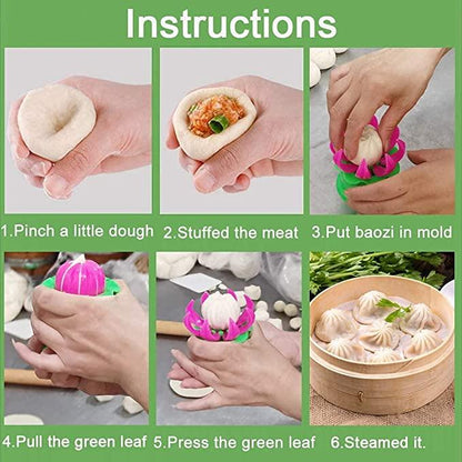 Plastic Momos Dumpling Maker Dough Press Mold Shapes - Premium  from Mystical9 - Just Rs 550 /- Shop now at Mystical9.com