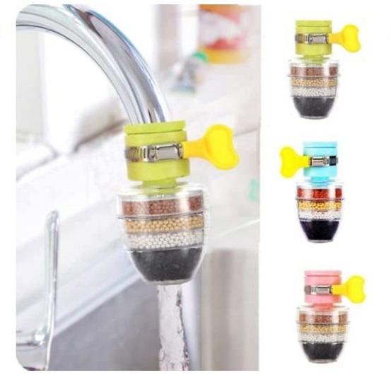 Faucet Filter- Six Layer Activated Carbon Water Faucet Filter (Assorted Color)( Pack of 1) - Premium  from Mystical9 - Just Rs 525 /- Shop now at Mystical9.com