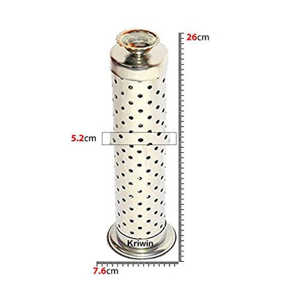 Metal Agarbatti Stand With Dhoop Holder (Silver)(Cylindrical) - Premium  from Mystical9 - Just Rs 600 /- Shop now at Mystical9.com