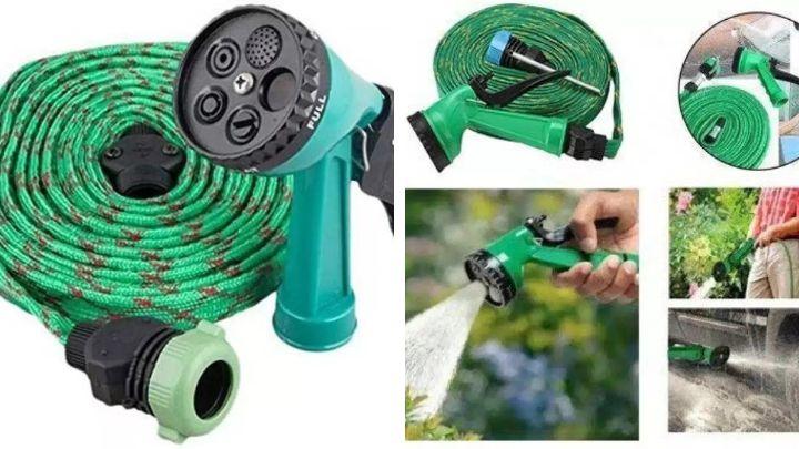 4-in-1 Water Spray Gun - Hose Pipe - Premium  from Mystical9 - Just Rs 700 /- Shop now at Mystical9.com