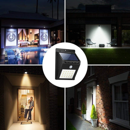 Security Light- 20 LED Bright Outdoor Security Lights with Motion Sensor - Premium  from Mystical9 - Just Rs 600 /- Shop now at Mystical9.com