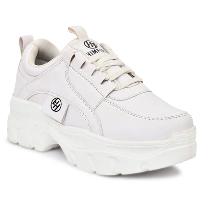 white sneaker for womens - Premium  from Mystical9 - Just Rs 875 /- Shop now at Mystical9.com