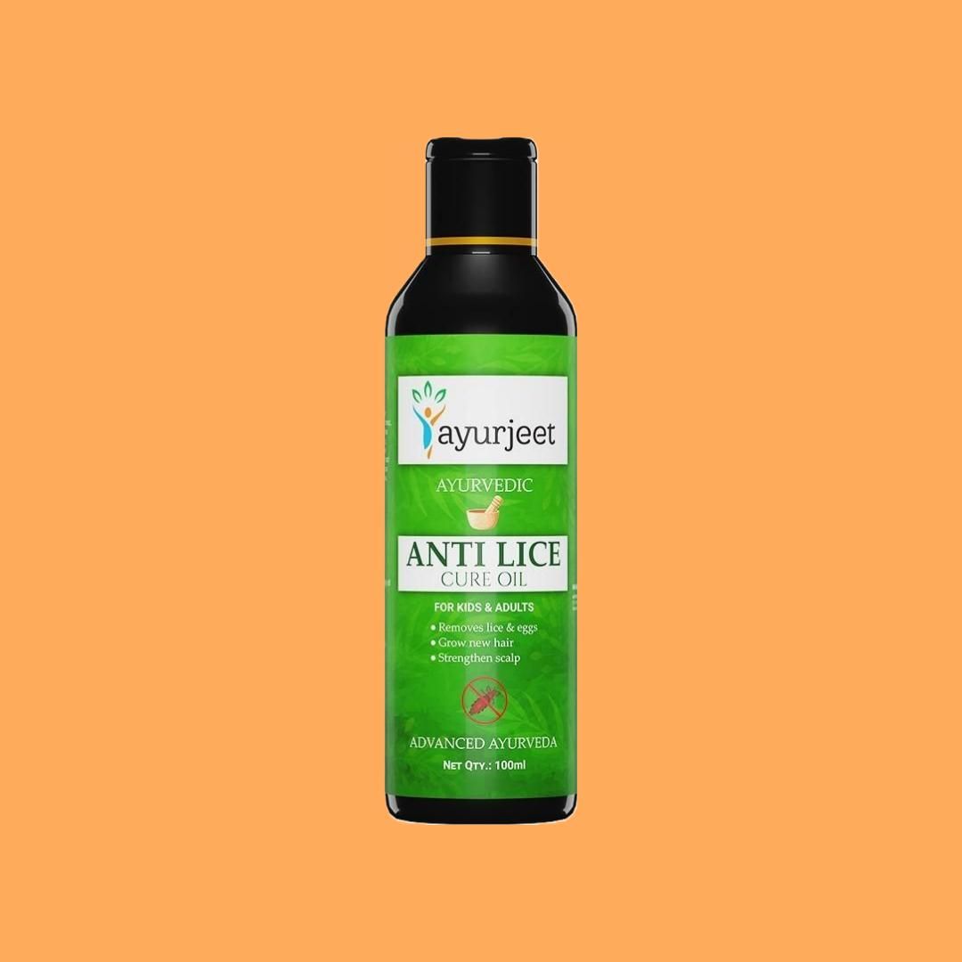 Ayurjeet Ayurvedic Anti Lice Cure Oil 100ml - Premium  from Mystical9 - Just Rs 600 /- Shop now at Mystical9.com