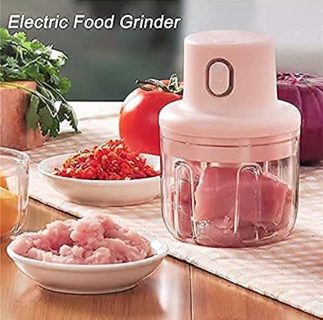 The Food Chopper With USB Cable - Premium  from Mystical9 - Just Rs 750 /- Shop now at Mystical9.com