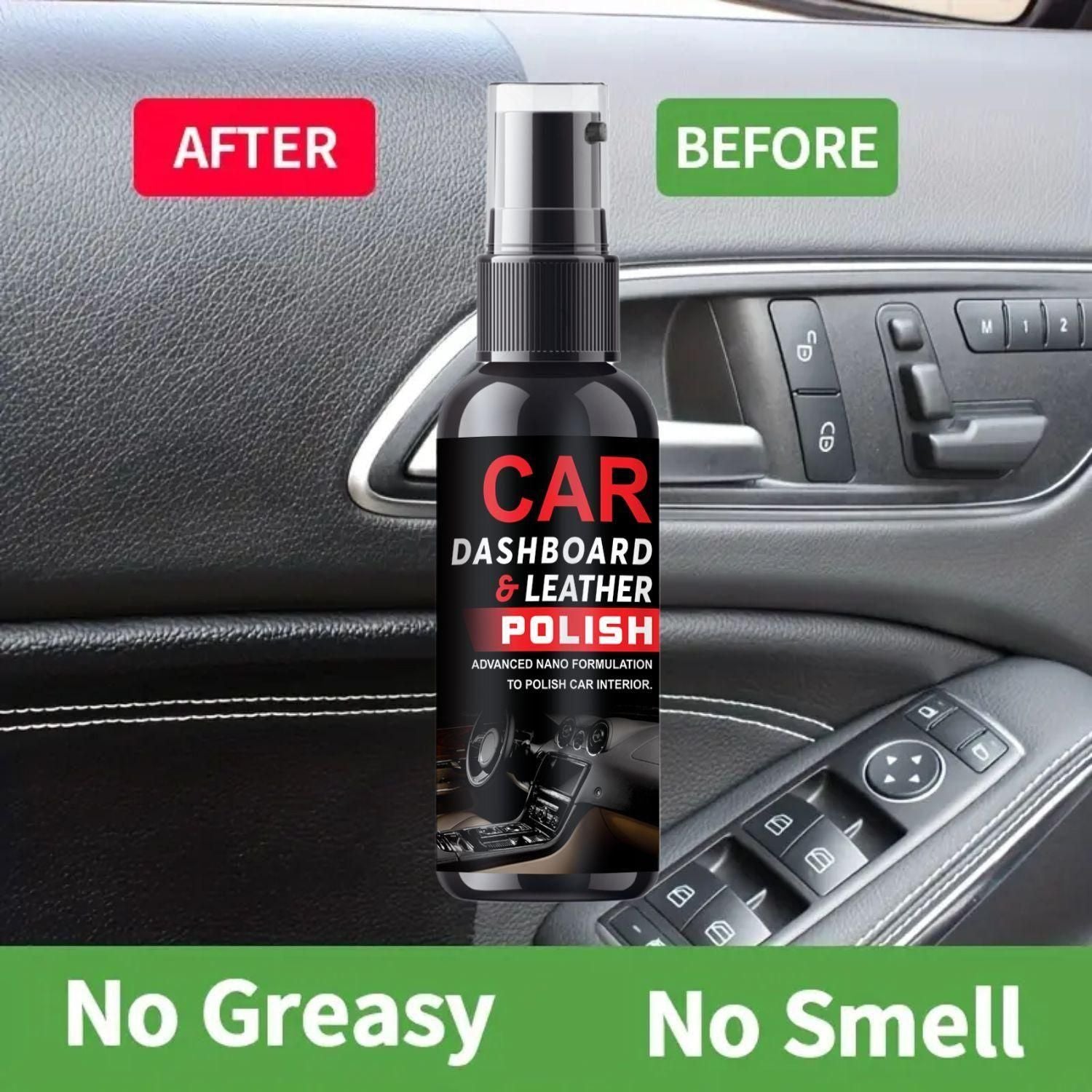 Dashboard Polish And Leather Conditioner + Protectant Car Dashboard Polish - Premium  from Mystical9 - Just Rs 699 /- Shop now at Mystical9.com