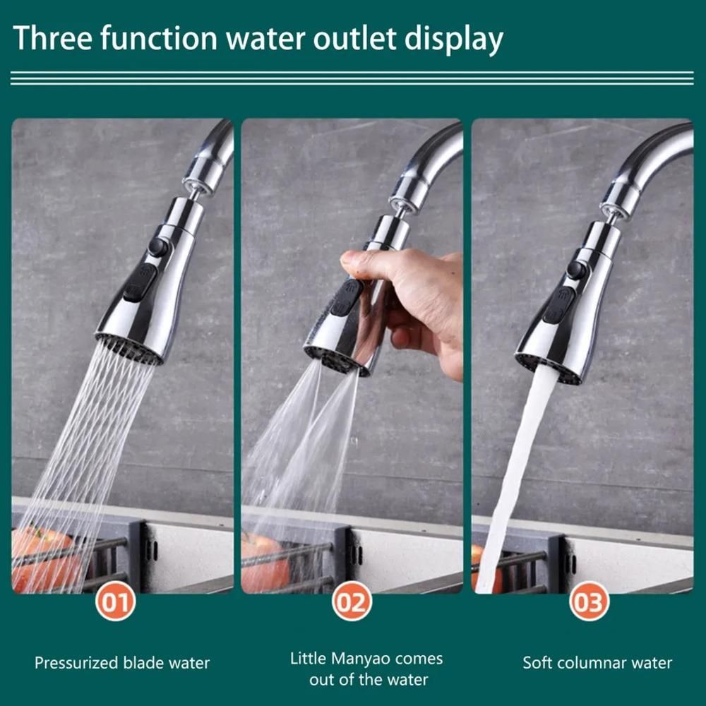 3 Modes Kitchen Sink Faucet - Premium  from Mystical9 - Just Rs 700 /- Shop now at Mystical9.com