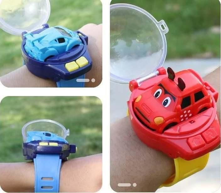 Speed Up Car Cartoon Mini Watch Car Toy, Usb Rechargeable Remote Control Toy - Premium  from Mystical9 - Just Rs 900 /- Shop now at Mystical9.com