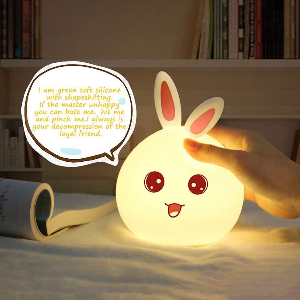 Children Night Lamp Silicone Touch Sensor LED Lamps - Premium  from Mystical9 - Just Rs 849 /- Shop now at Mystical9.com