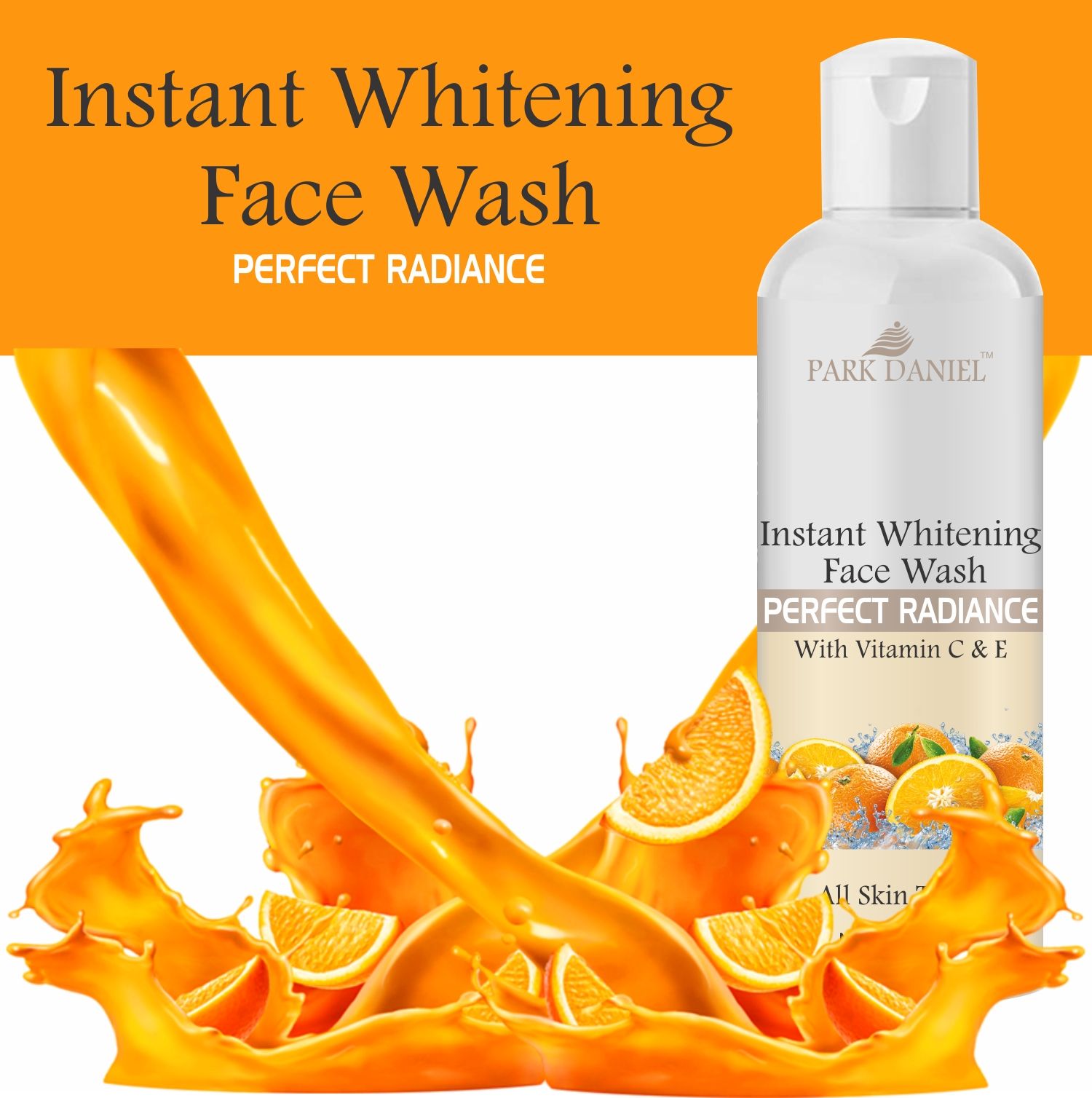 Park Daniel Instant Whitening Face Wash for Instant Face Whitening & Brightening(100 ml) - Premium  from Mystical9 - Just Rs 500 /- Shop now at Mystical9.com