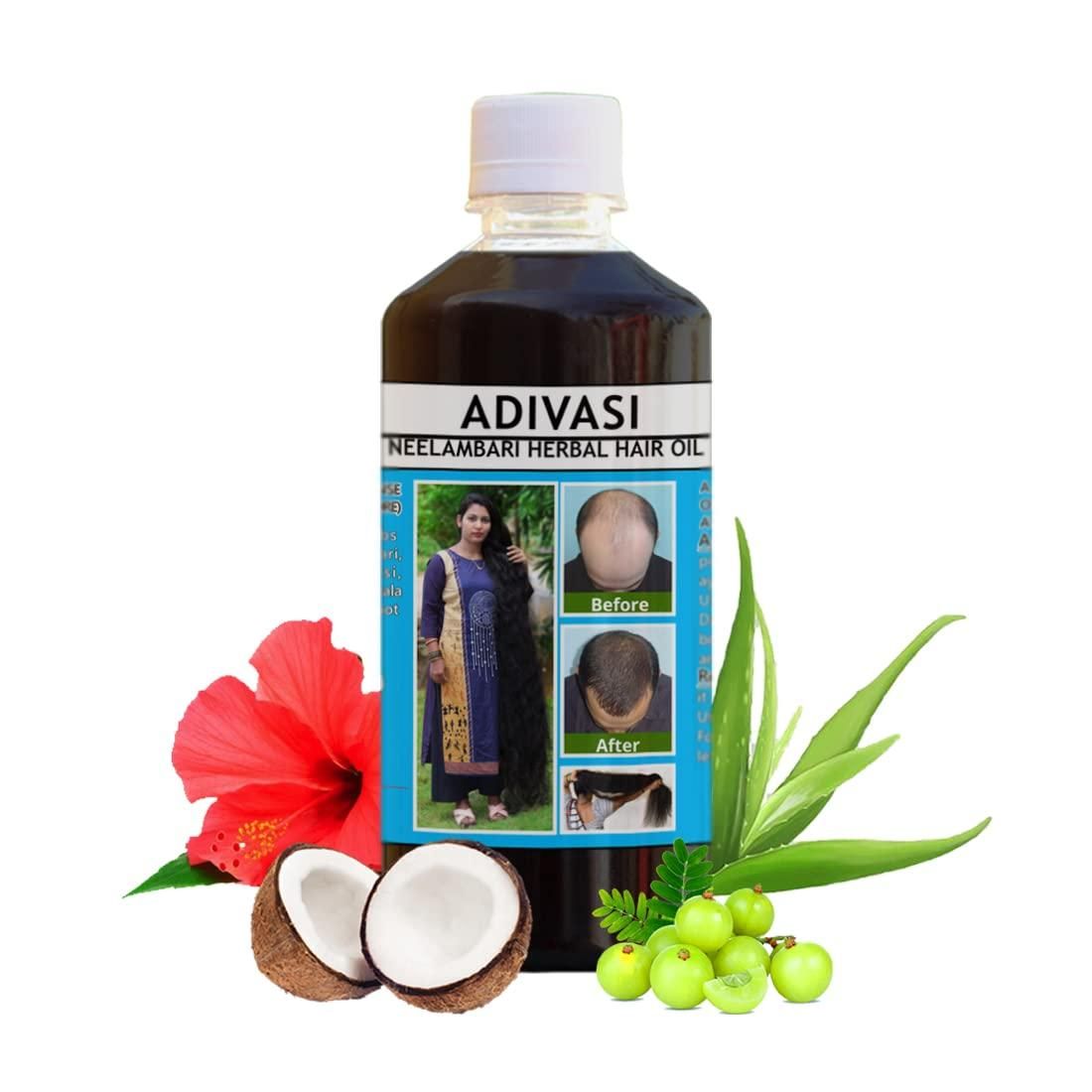 Adivasi Neelambari Herbal Hair Oil 125ML (Pack of 1) - Premium  from Mystical9 - Just Rs 400 /- Shop now at Mystical9.com