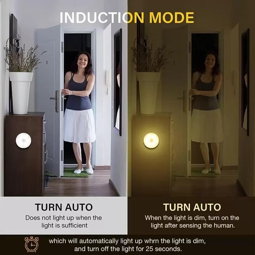 Motion Sensor Light for Home with USB Charging Wireless Self Adhesive LED Night Light - Premium  from Mystical9 - Just Rs 650 /- Shop now at Mystical9.com