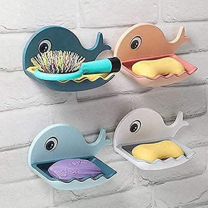 Fish-Shape Soap Dish Holder (Pack of 2) - Premium  from Mystical9 - Just Rs 600 /- Shop now at Mystical9.com